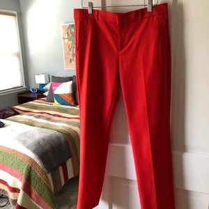 Vermillion Banana Republic Ryan Pants